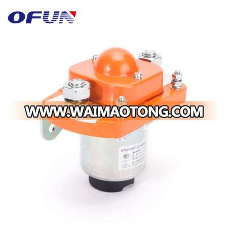 OFUN New Design 220V Single Phase Dc Electric Contactor 48V 400A