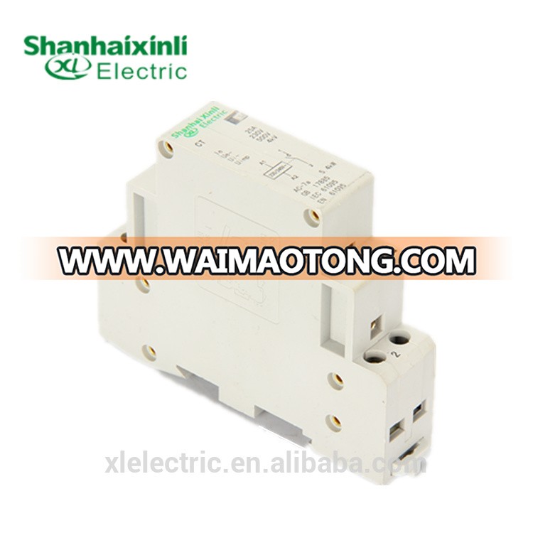 XINLI Electrical Supply CT 25A 220v single phase contactor Mini Contactor Household Contactor 1 NO